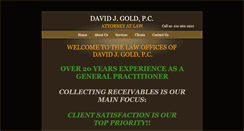 Desktop Screenshot of davidjgoldpc.com